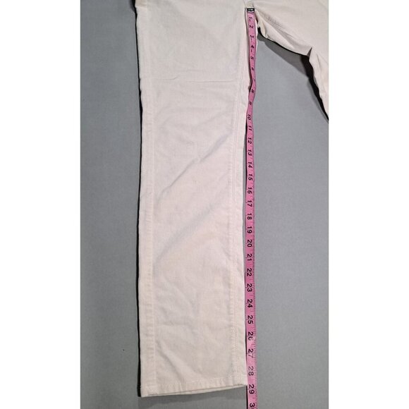 J.Jill Women's Off White Brushed Jeans SZ 4 Color Barley NWT Holiday Pants - Picture 4 of 9